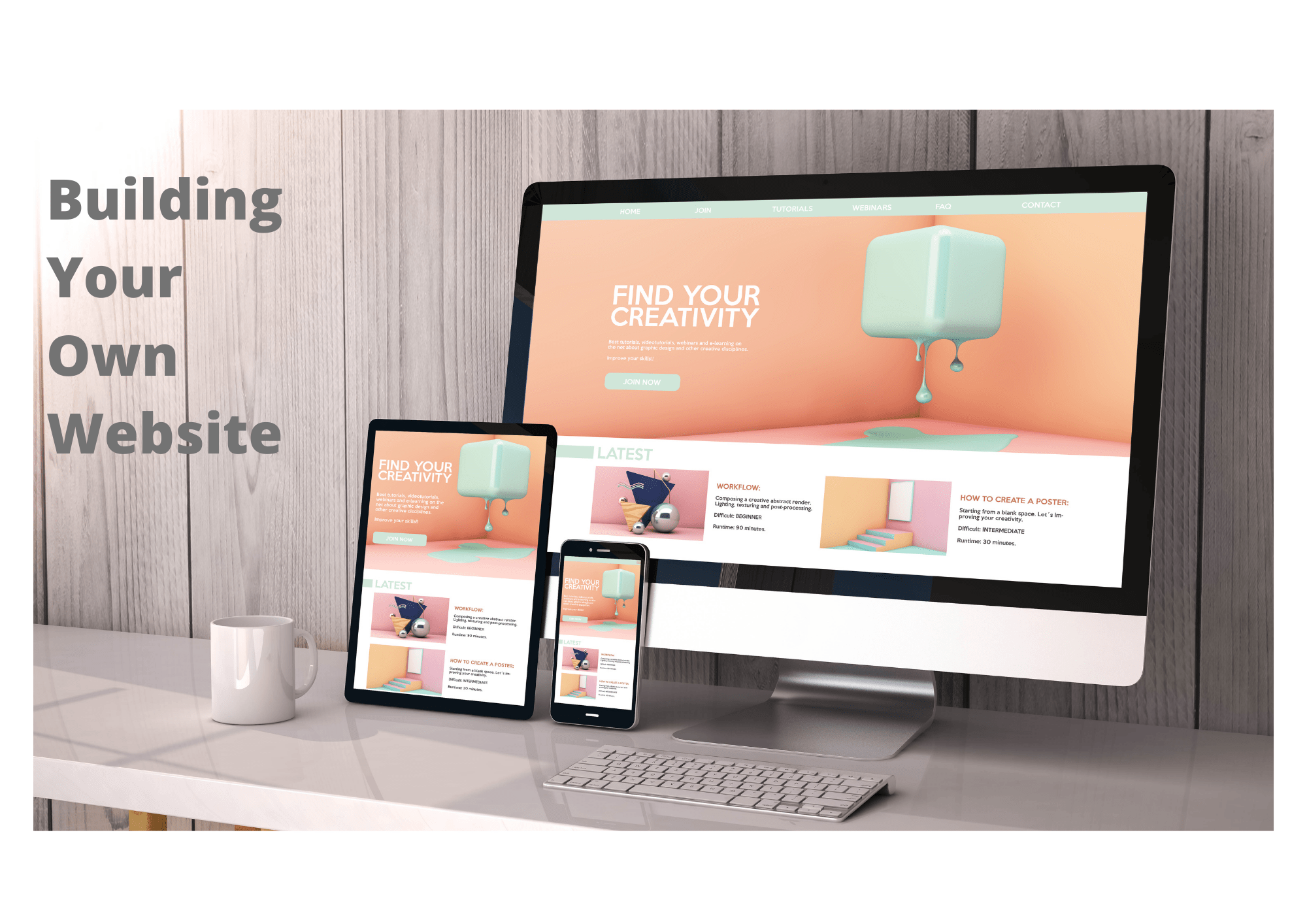 How To Create Your Own Website In Less Than An Hour   Creating Your Own Website 