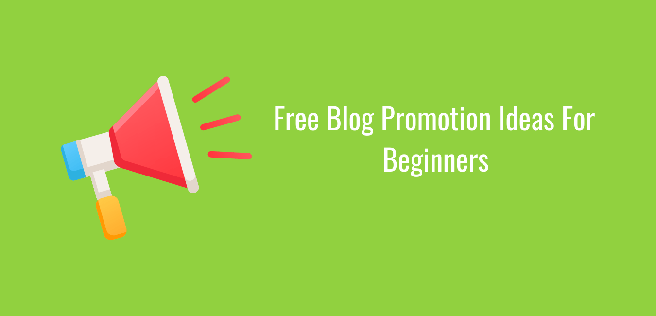 free blog promotion