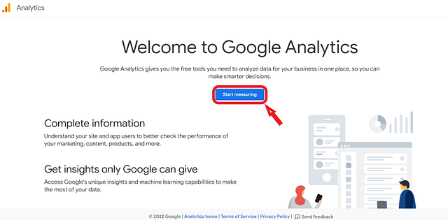 Google analyticsmset up